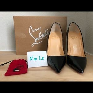 Christian Louboutin So Kate 120 black patent
